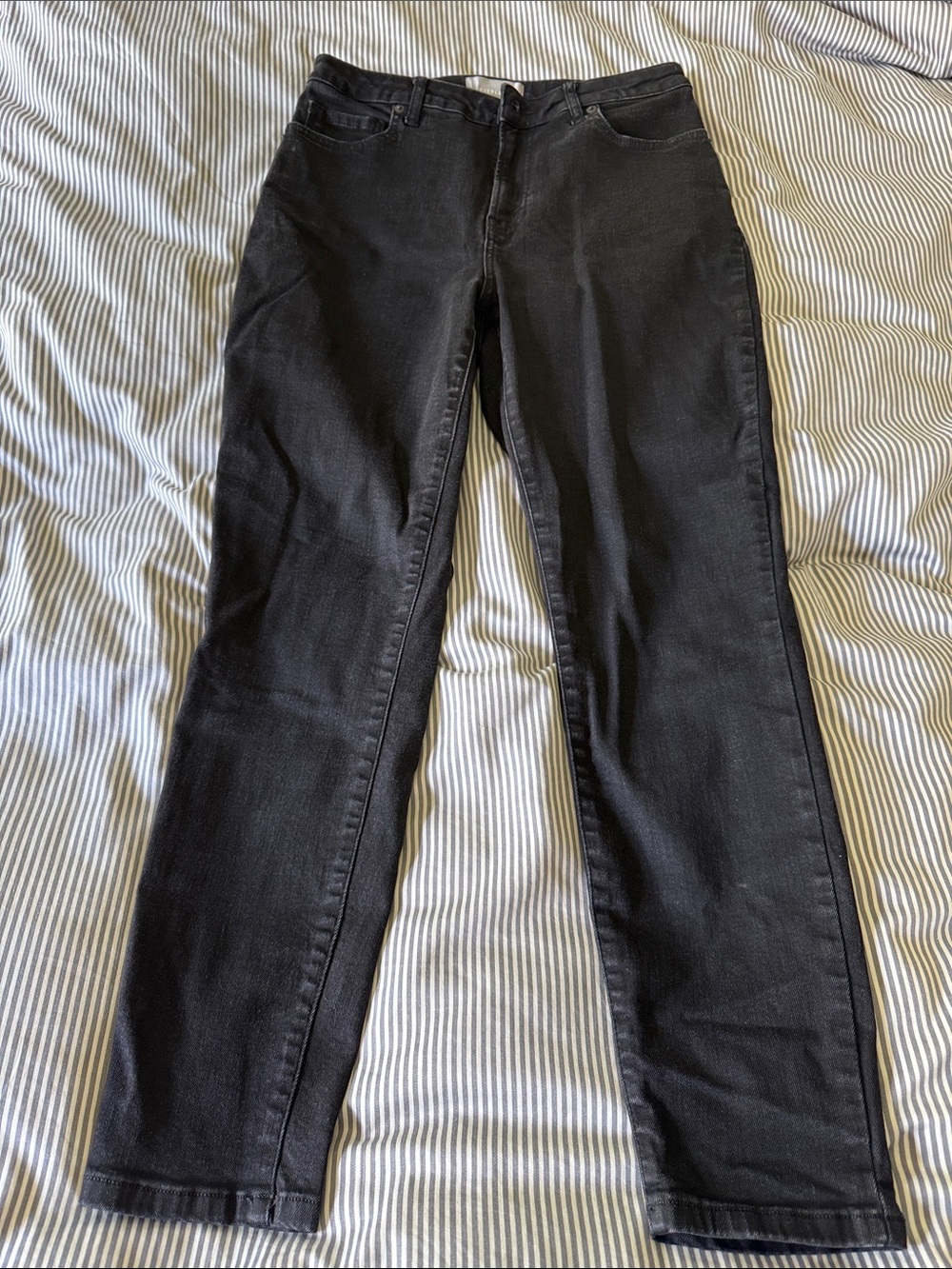 Everlane Curvy High-Rise Skinny Jean Black Size 31